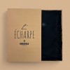 Coffret écharpe homme noir RUCKFIELD