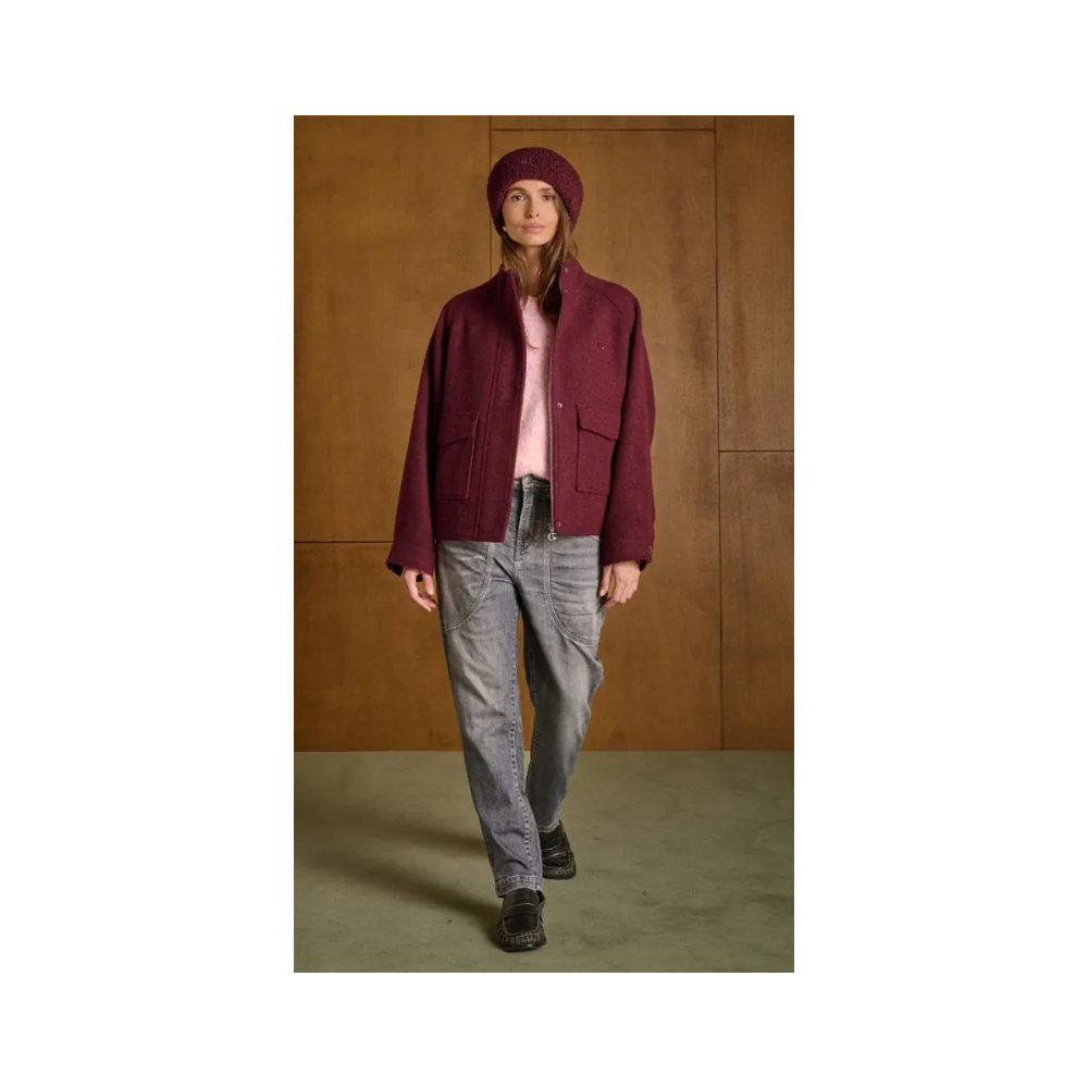 Jean femme 400/60 girlfriend Igna gris foncé LE TEMPS DES CERISES