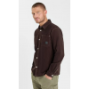 Surchemise Mage HIVER, homme marron en velours LE TEMPS DES CERISES