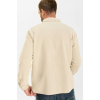 Surchemise Mage, HIVER homme ivoire en velours LE TEMPS DES CERISES
