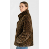 Manteau HIVER femme, réversible Manel, imprimé léopard LE TEMPS DES CERISES