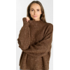 Pull Nyx HIVER femme, marron chiné LE TEMPS DES CERISES