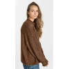 Pull Nyx HIVER femme, marron chiné LE TEMPS DES CERISES