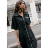 Robe HIVER zippée Femme black, FREEMAN T PORTER