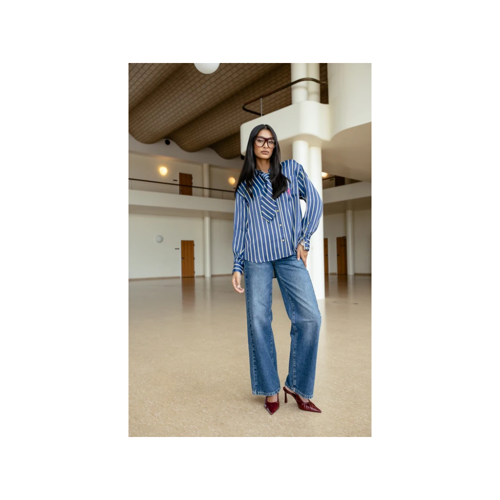 Chemise HIVER loose à cravate Femme original FREEMAN T PORTER