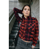 Chemise HIVER, loose Femme original à carreaux rouge FREEMAN T PORTER