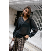 Chemise HIVER, asymétrique transparente Femme black FREEMAN T PORTER