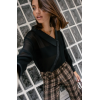 Chemise HIVER, asymétrique transparente Femme black FREEMAN T PORTER