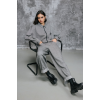 Pantalon workwear 7/8 taille mi-haute Femme ultimate gris FREEMAN T PORTER