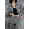 Pantalon workwear 7/8 taille mi-haute Femme ultimate gris FREEMAN T PORTER