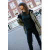Jeans droit 7/8 taille haute Femme badass noir FREEMAN T PORTER