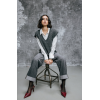 Pull HIVER sans manches clouté Femme medium grey FREEMAN T PORTER