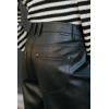 Pantalon HIVER, barrel 7/8 Femme simili noir FREEMAN T PORTER