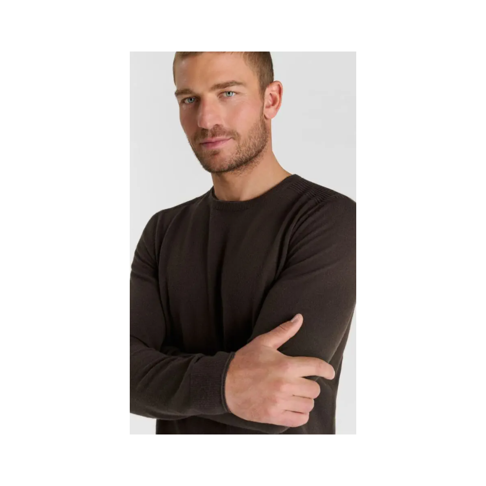 Pull Nardi homme, marron LE TEMPS DES CERISES