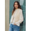 Gilet femme HIVER, sans manches imitation mouton ivoire MOLLY BRACKEN