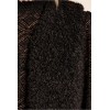 Gilet femme HIVER, sans manches imitation mouton noir MOLLY BRACKEN