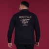 Polo homme HIVER, manches longues Autumn Rugby Camp bleu marine - GOTS