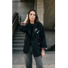 Blazer HIVER, rock détails tartan Femme black FREEMAN T PORTER
