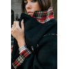 Blazer HIVER, rock détails tartan Femme black FREEMAN T PORTER