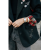 Blazer HIVER, rock détails tartan Femme black FREEMAN T PORTER