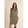 Robe HIVER, imprimé, ajustée col à nouer MOLLY BRACKEN