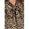 Robe HIVER, imprimé, ajustée col à nouer MOLLY BRACKEN