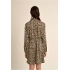 Robe HIVER, imprimé, ajustée col à nouer MOLLY BRACKEN