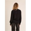 Blouse HIVER femme, noire à col lavallière MOLLY BRACKEN
