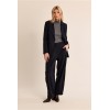 Blazer femme HIVER, marine à fines rayures, ajusté MOLLY BRACKEN