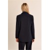 Blazer femme HIVER, marine à fines rayures, ajusté MOLLY BRACKEN
