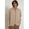Chemise homme HIVER, à carreaux Beige CASUAL FRIDAY