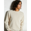 Pull homme HIVER, col rond en laine mélangée ivoire CASUAL FRIDAY