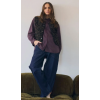 Jean femme, balloon Madie bleu brut LE TEMPS DES CERISES