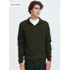Pull homme HIVER, kaki, col polo CASUAL FRIDAY