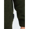Pull homme HIVER, kaki, col polo CASUAL FRIDAY