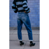 Jeans boyfriend 7/8 Femme samba dark FREEMAN T PORTER
