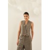 Gilet femme HIVER, sans manches avec sequins de la marque SOUVENIR