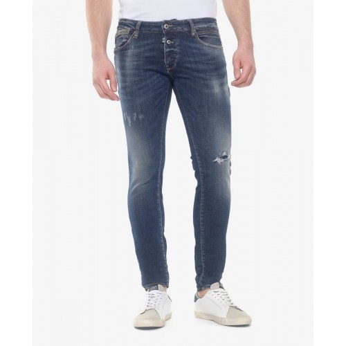 Jean homme slim destroy LE TEMPS DES CERISES