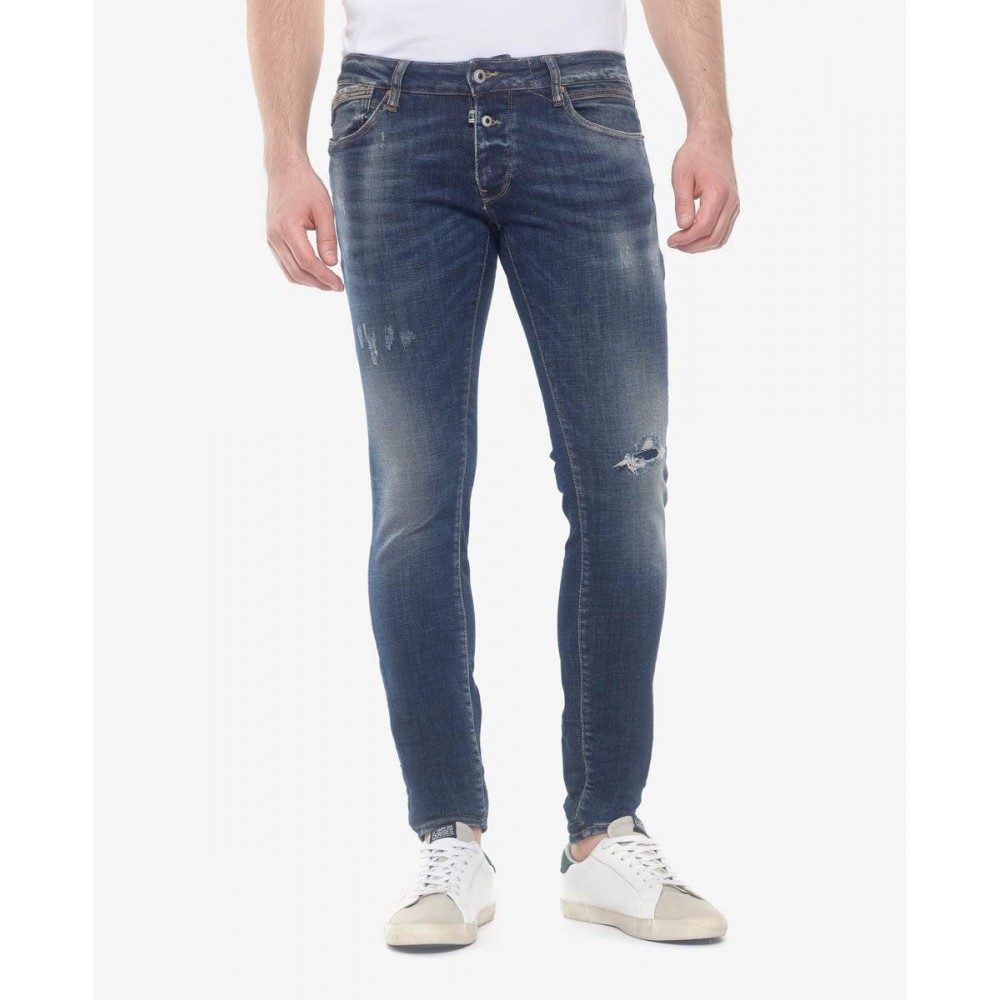 Jean homme slim destroy LE TEMPS DES CERISES